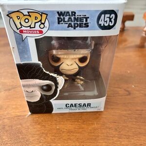 Funko Pop! Caesar Vinyl Figure - Black, Tan